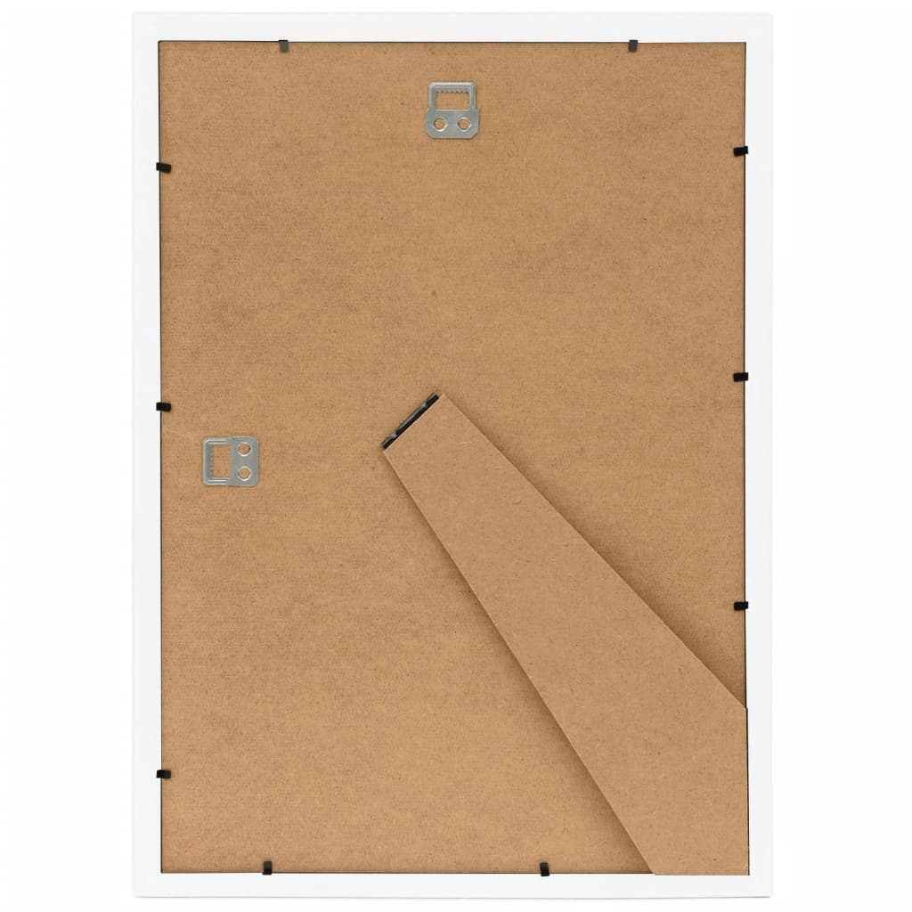 Fotolijsten 5 St Voor Wand Of Tafel 29,7X42 Cm Mdf Wit