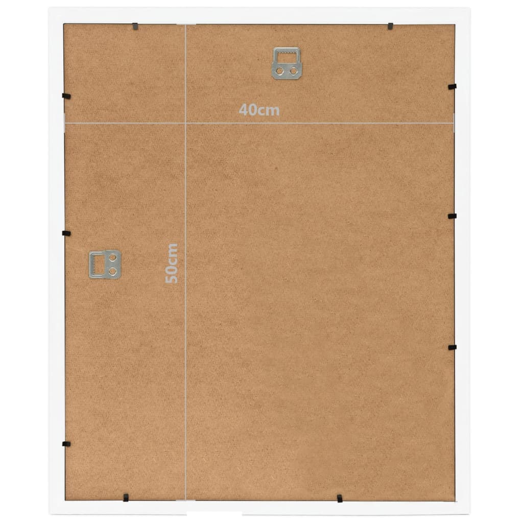 Fotolijsten 3 St Voor Wand 40X50 Cm Mdf Wit