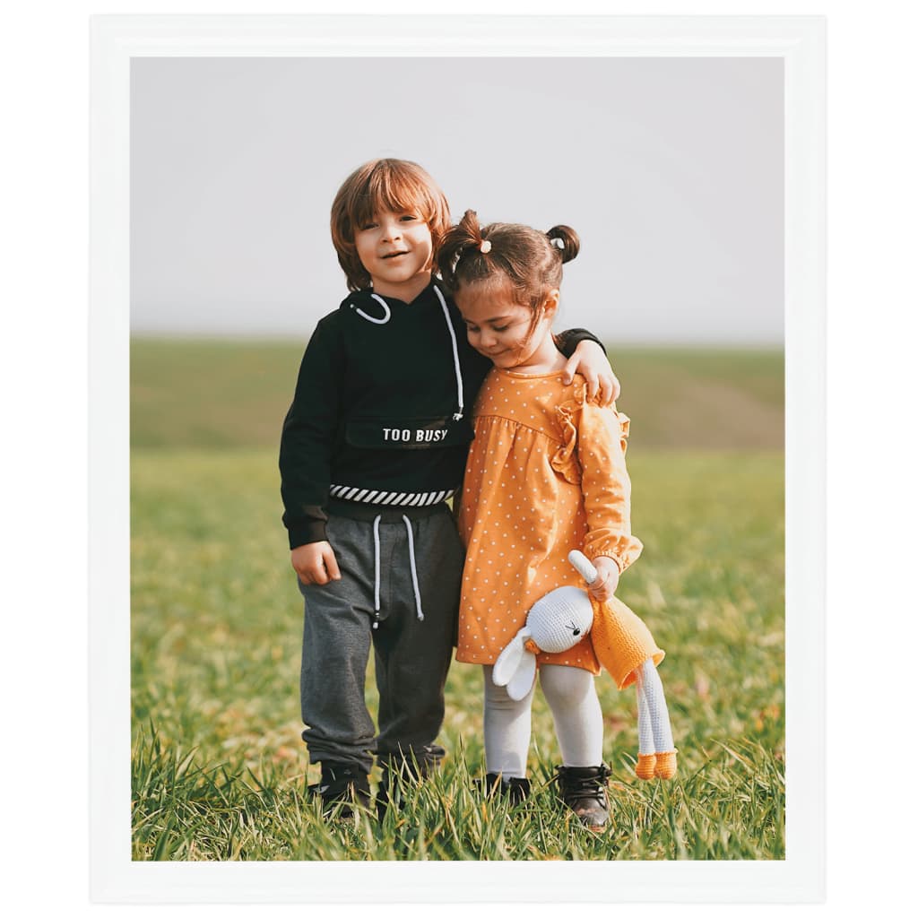Fotolijsten 5 St Voor Wand Of Tafel 40X50 Cm Mdf Wit