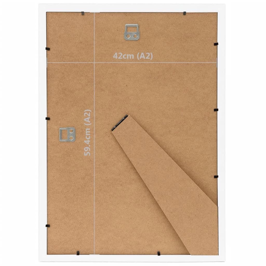 Fotolijsten 5 St Voor Wand Of Tafel 42X59,4 Cm Mdf Wit