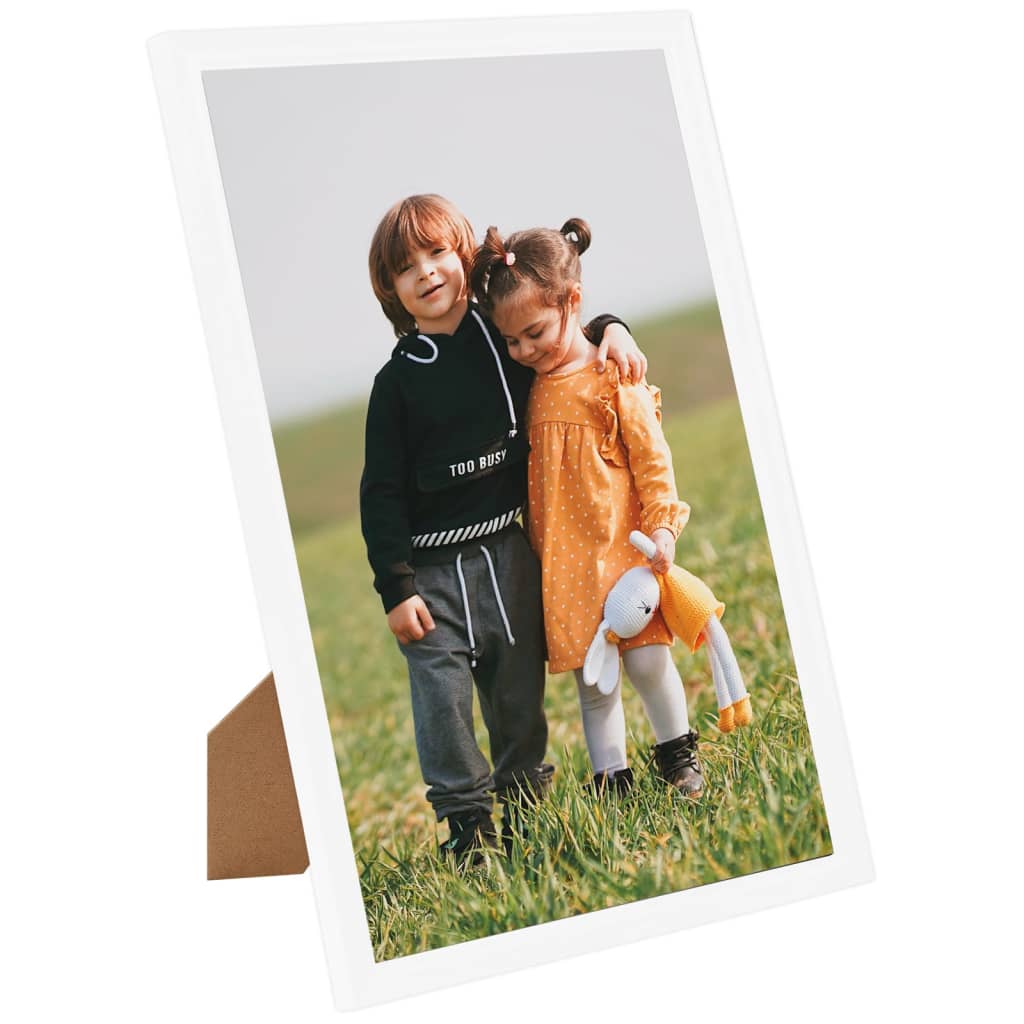 Fotolijsten 5 St Voor Wand Of Tafel 50X70 Cm Mdf Wit