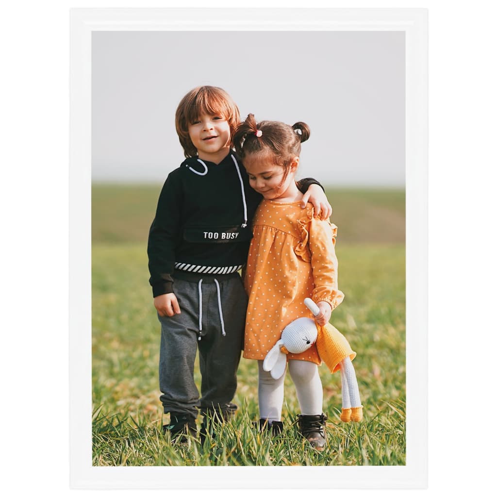 Fotolijsten 5 St Voor Wand Of Tafel 50X70 Cm Mdf Wit