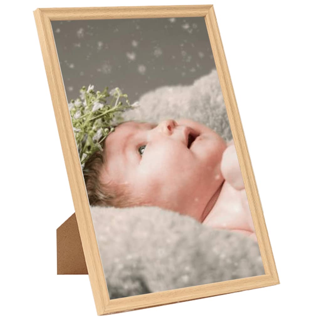 Fotolijsten 10 St Voor Tafel 13X18 Cm Lichteikenkleurig