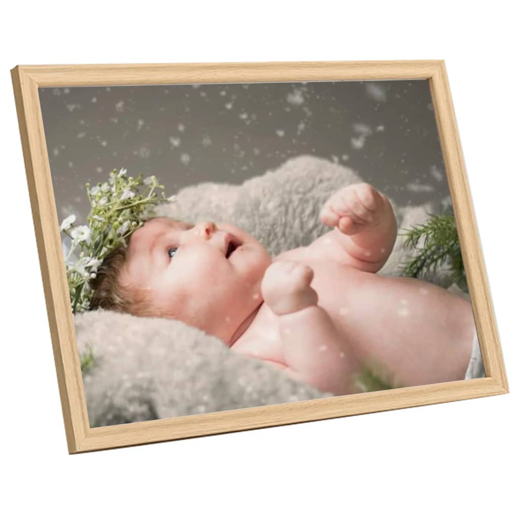 Fotolijsten 10 St Voor Tafel 13X18 Cm Lichteikenkleurig
