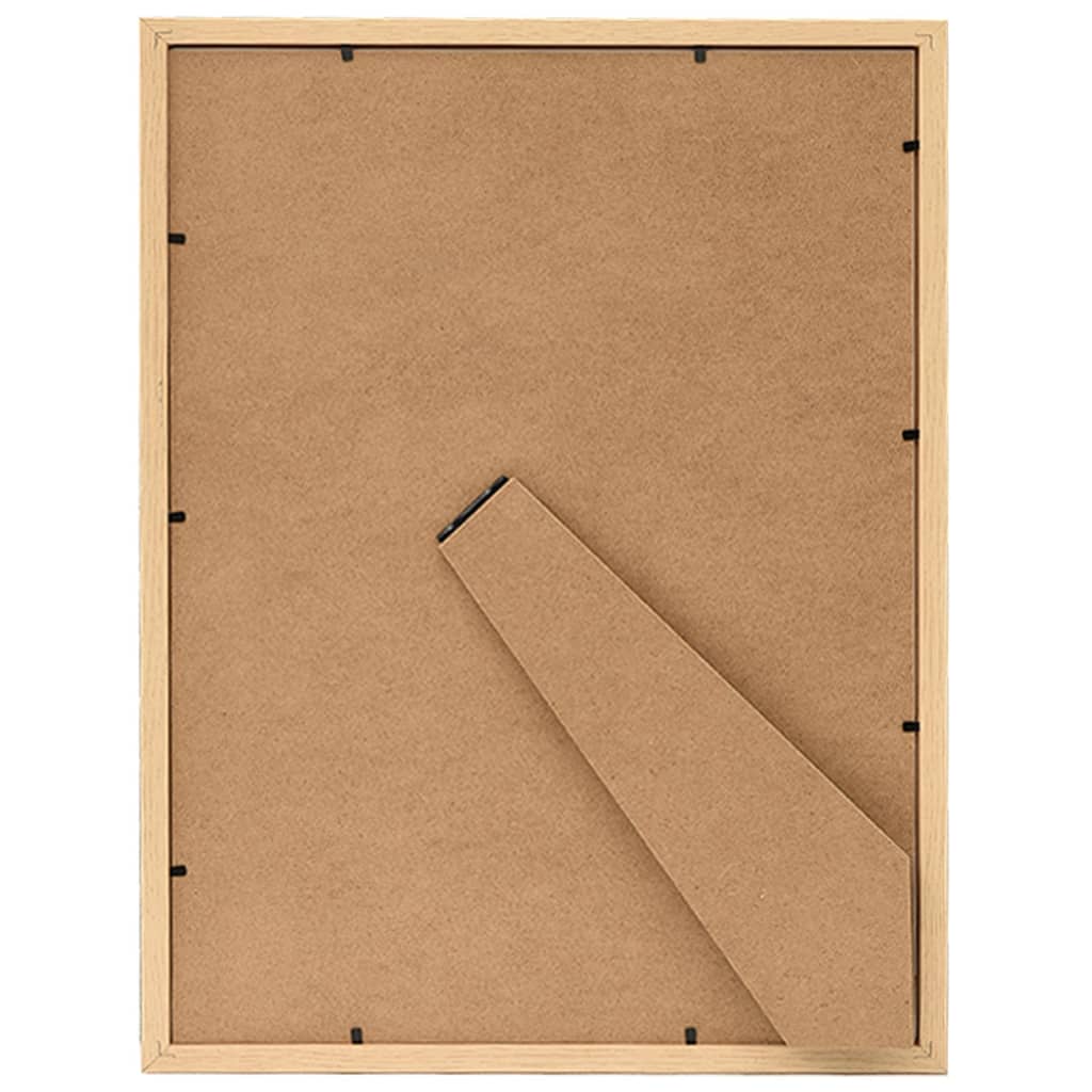 Fotolijsten 10 St Voor Wand Of Tafel 18X24 Cm Lichteikenkleurig