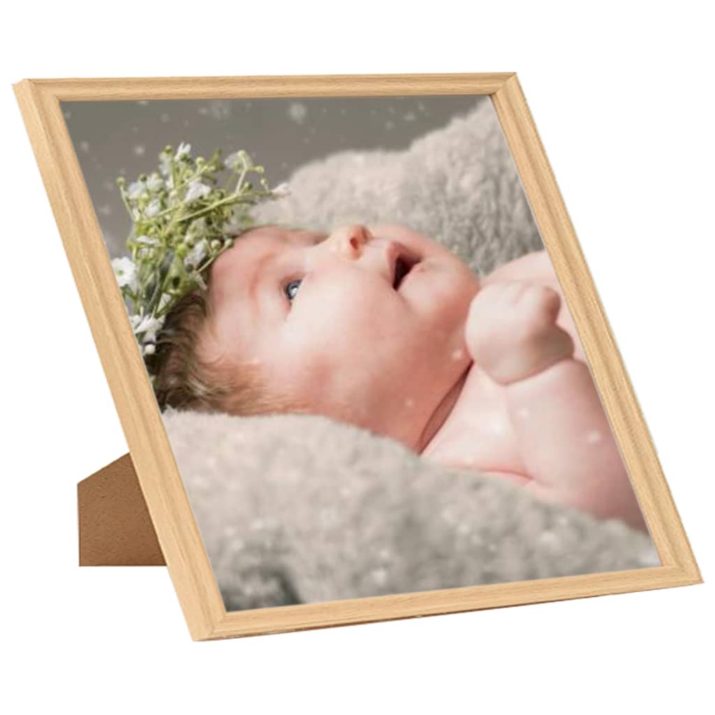 Fotolijsten 5 St Voor Tafel 20X20 Cm Lichteikenkleurig
