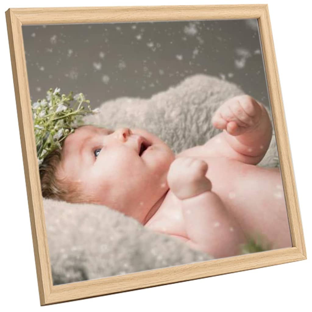 Fotolijsten 5 St Voor Tafel 20X20 Cm Lichteikenkleurig