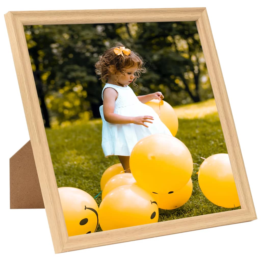 Fotolijsten 10 St Voor Tafel 20X20 Cm Lichteikenkleurig