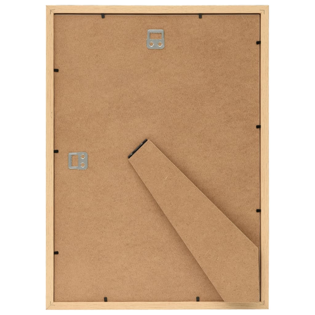Fotolijsten 5 St Voor Wand Of Tafel 29,7X42 Cm Lichteikenkleur