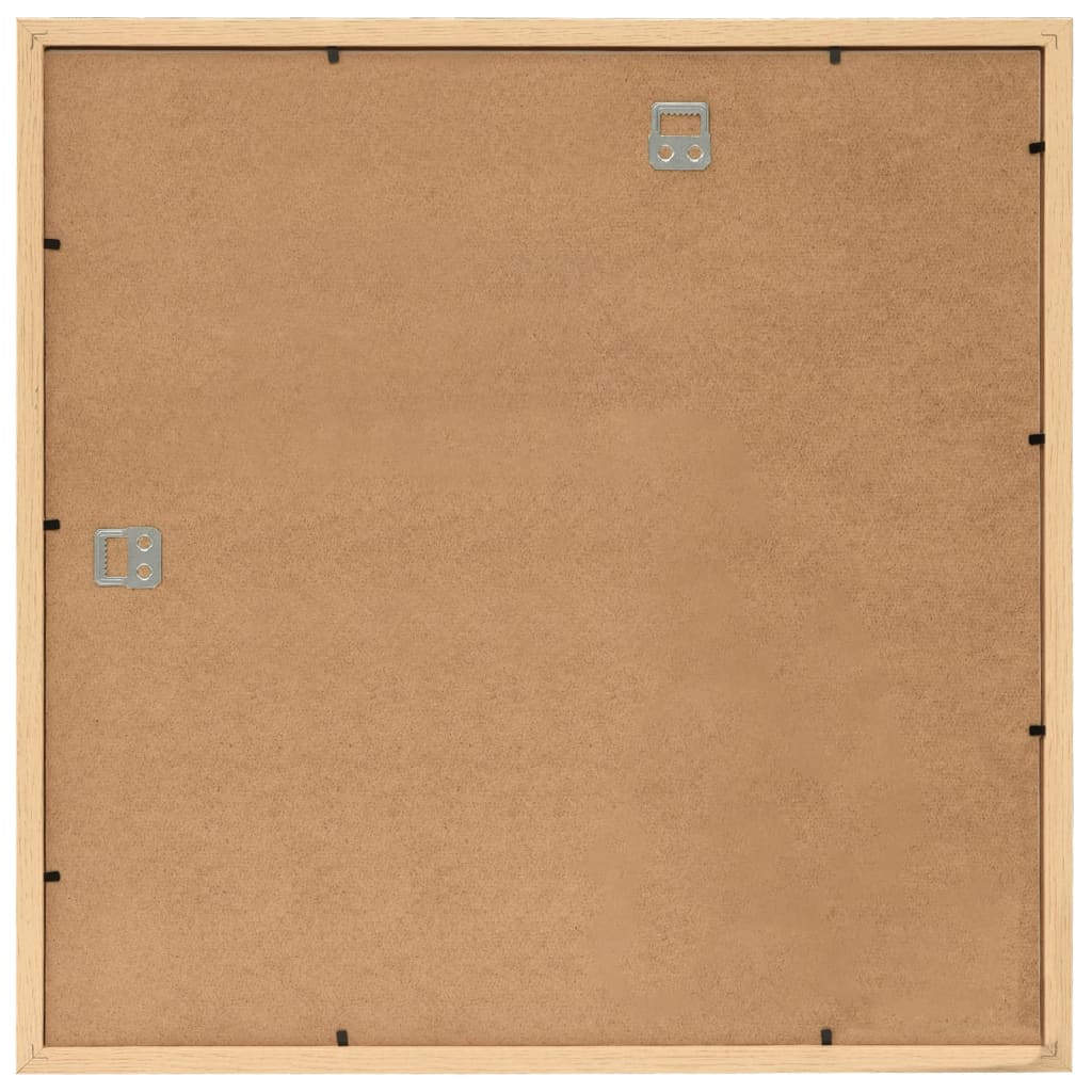 Fotolijsten 3 St Voor Wand 40X40 Cm Lichteikenkleurig