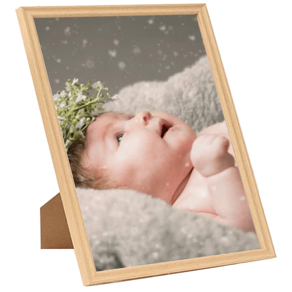 Fotolijsten 3 St Voor Wand 40X50 Cm Lichteikenkleurig