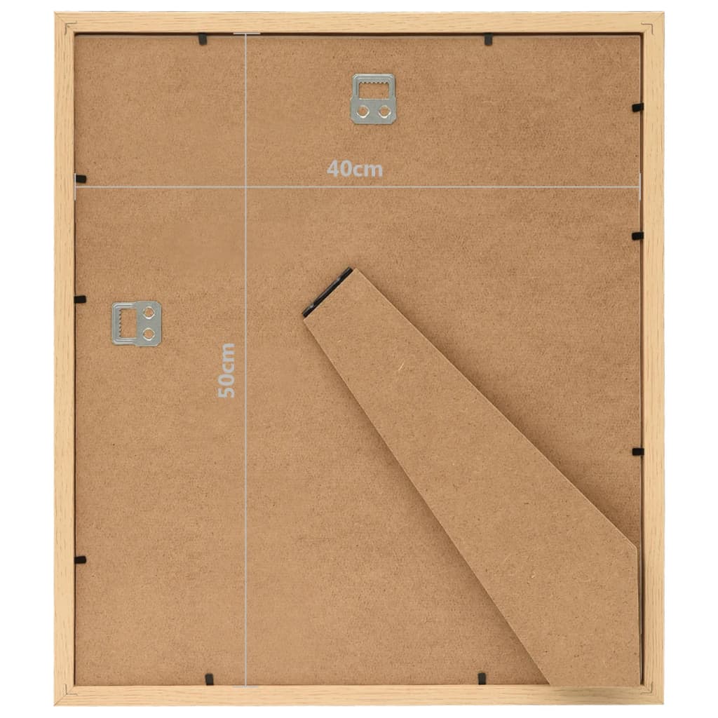 Fotolijsten 5 St Voor Wand Of Tafel 40X50 Cm Lichteikenkleurig