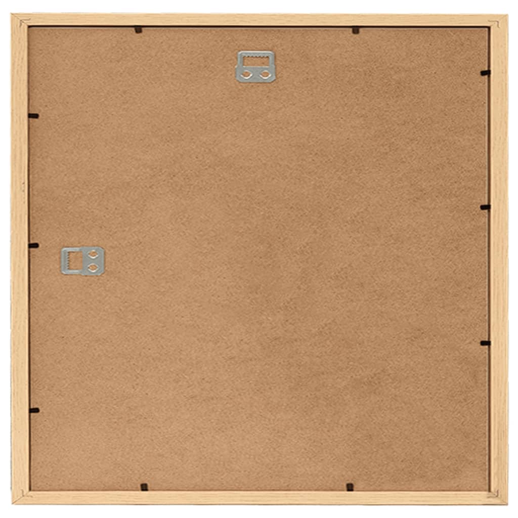 Fotolijsten 5 St Voor Wand 50X50 Cm Lichteikenkleurig