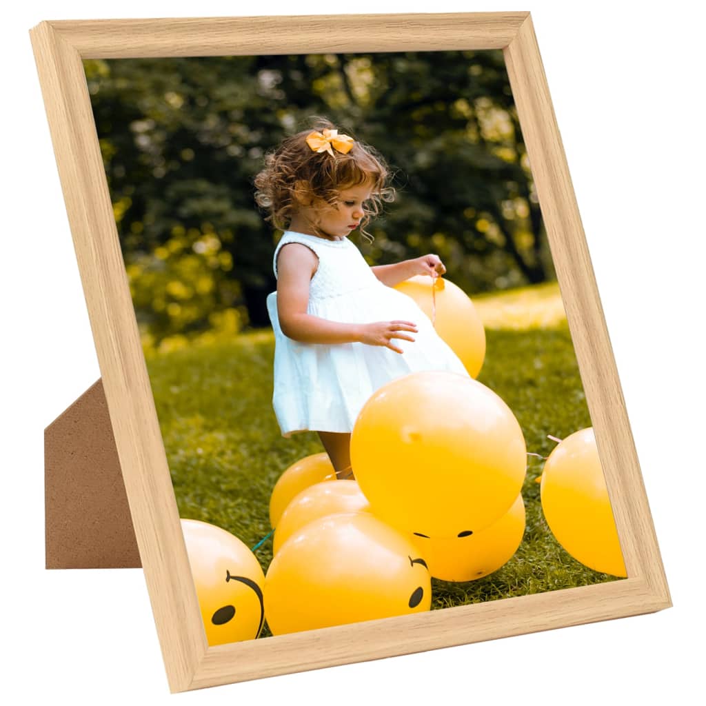 Fotolijsten 3 St Voor Wand Of Tafel 50X60 Cm Lichteikenkleurig