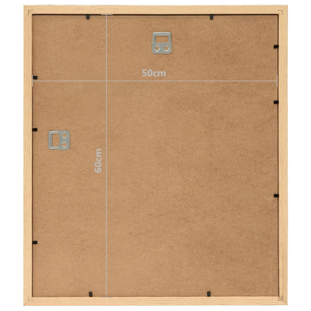 Fotolijsten 5 St Voor Wand 50X60 Cm Lichteikenkleurig