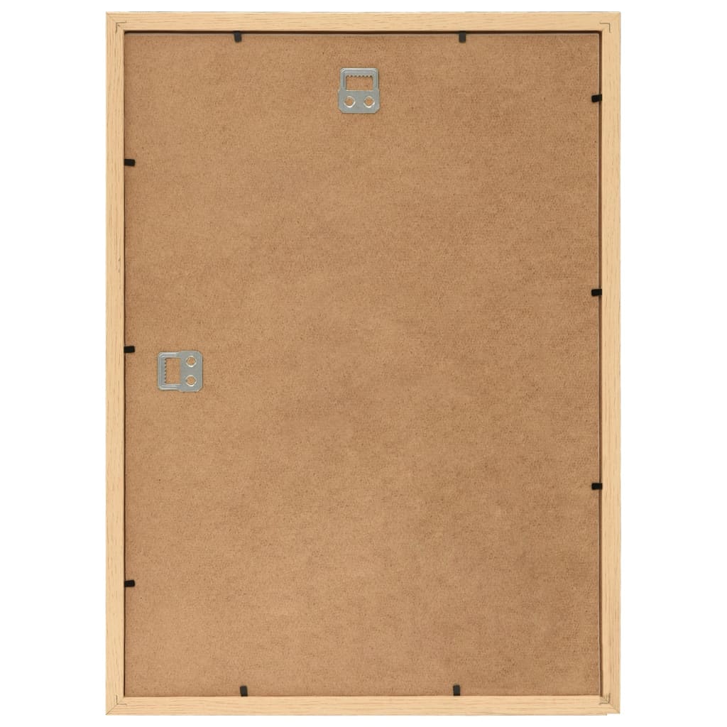 Fotolijsten 3 St Voor Wand 50X70 Cm Lichteikenkleurig