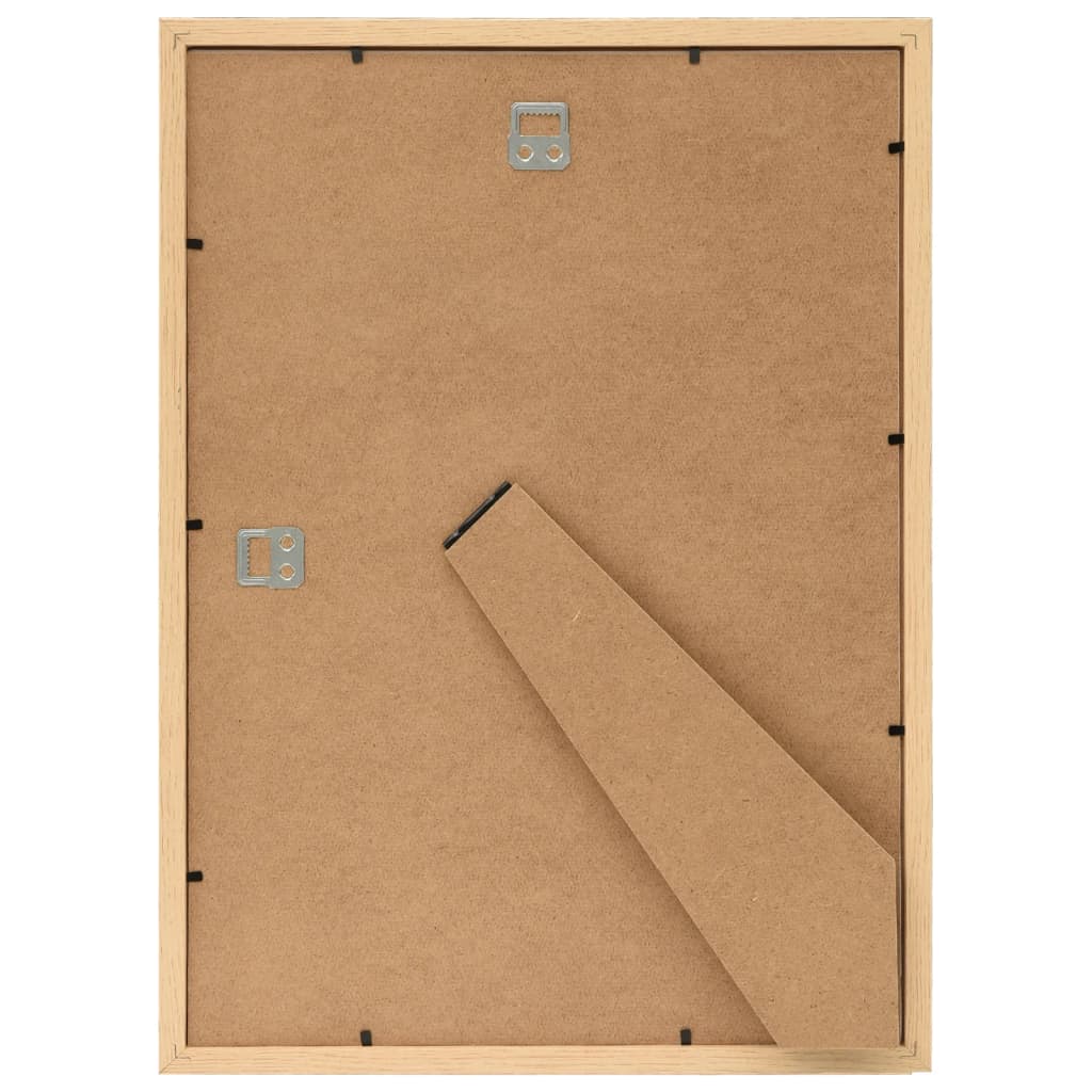 Fotolijsten 5 St Voor Wand Of Tafel 70X90 Cm Lichteikenkleurig