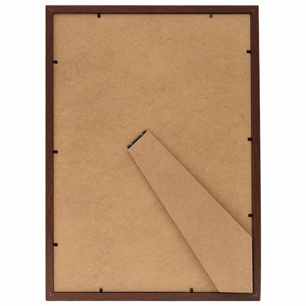Fotolijsten 5 St Voor Wand Of Tafel 15X21 Cm Donkerrood