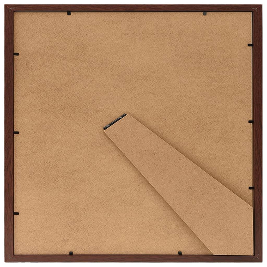 Fotolijsten 10 St Voor Wand Of Tafel 20X20 Cm Donkerrood