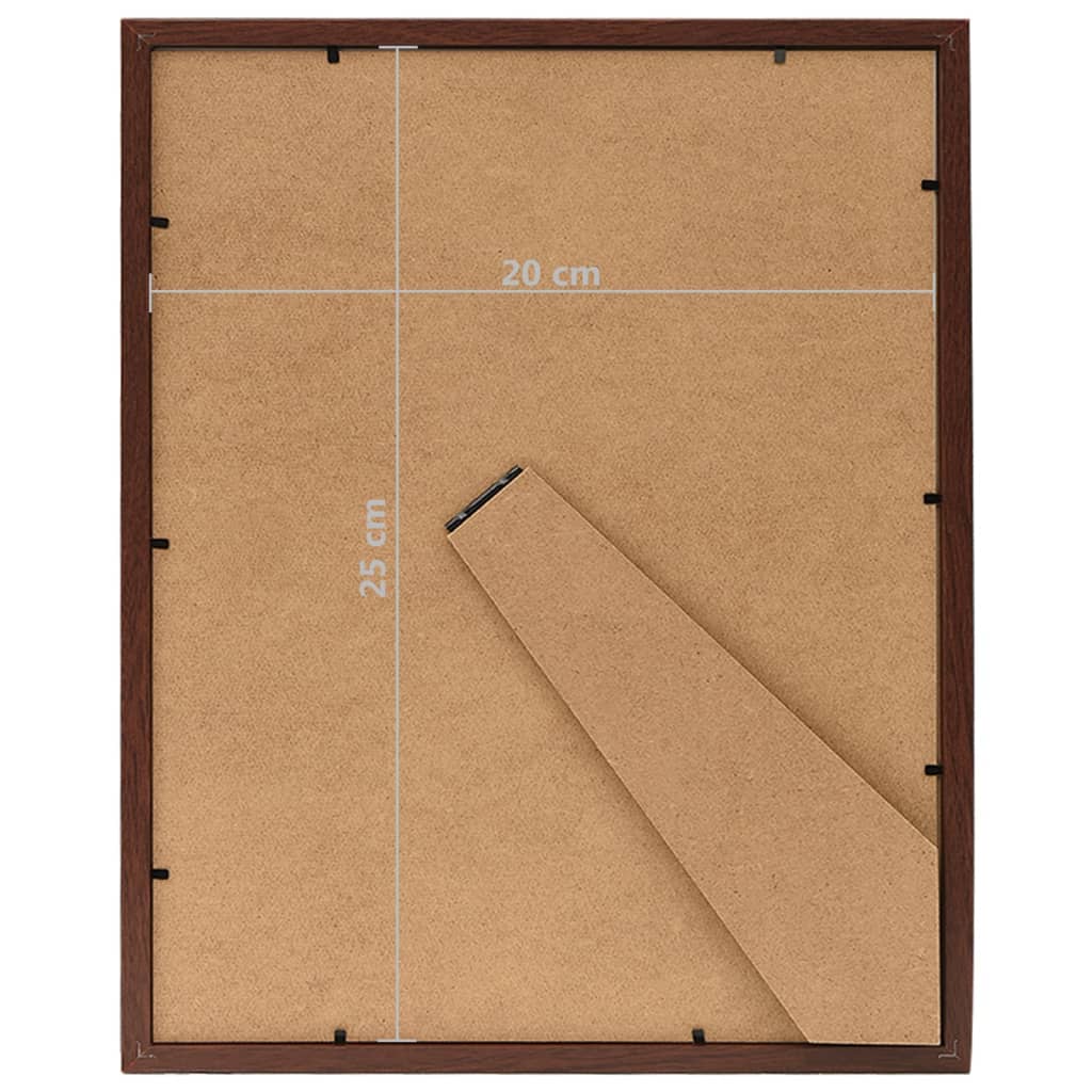 Fotolijsten 5 St Voor Tafel 20X25 Cm Donkerrood