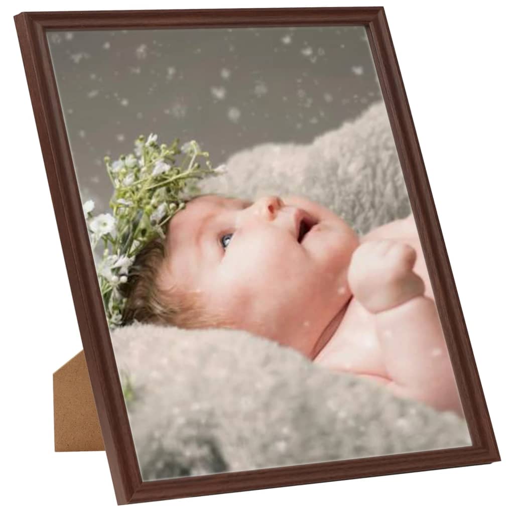 Fotolijsten 5 St Voor Tafel 30X30 Cm Donkerrood