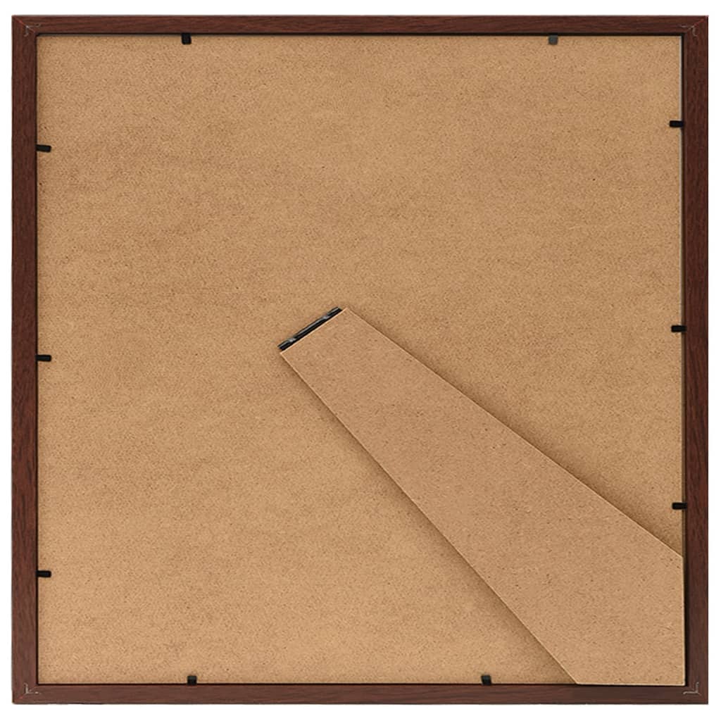Fotolijsten 5 St Voor Tafel 30X30 Cm Donkerrood