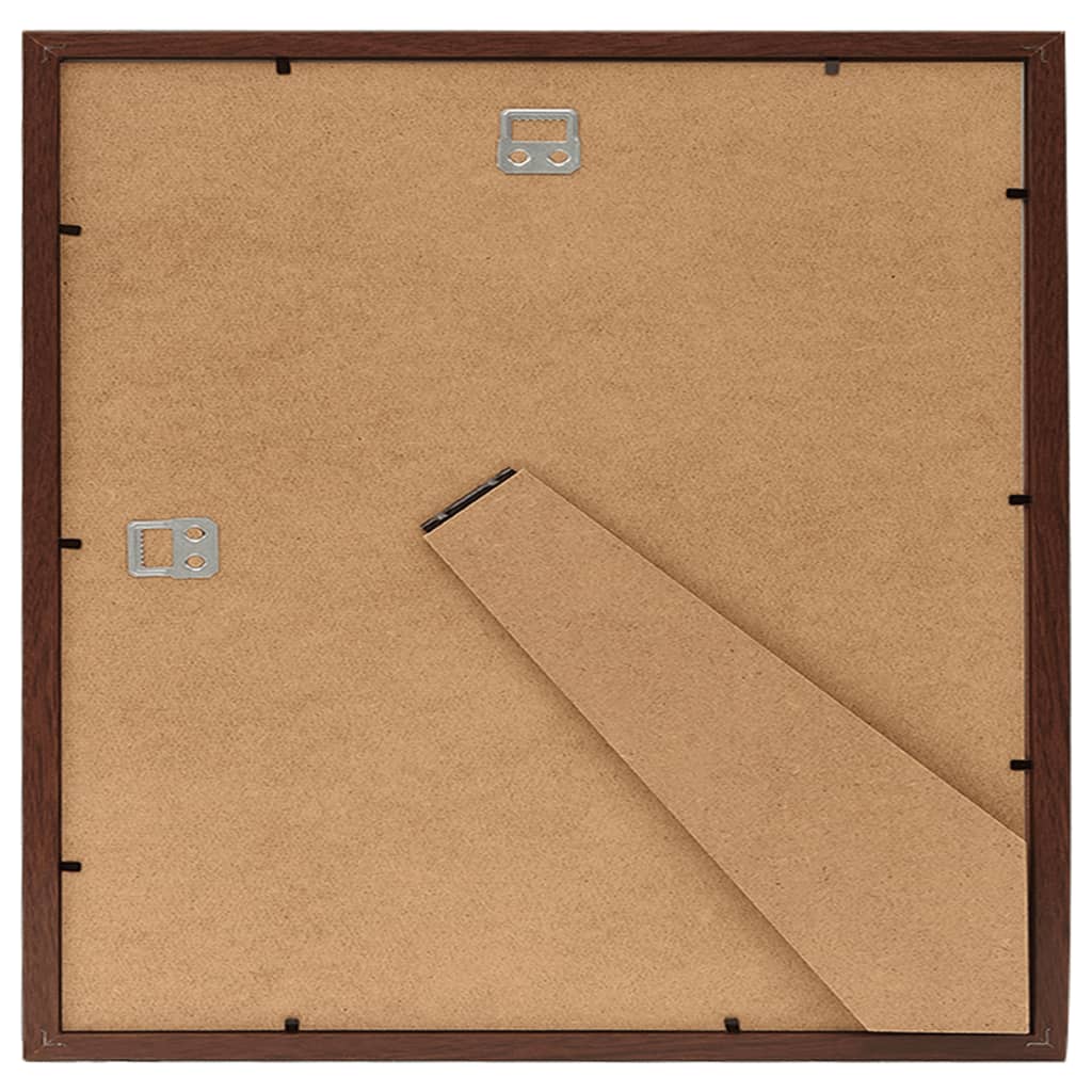 Fotolijsten 3 St Voor Wand Of Tafel 50X50 Cm Donkerrood