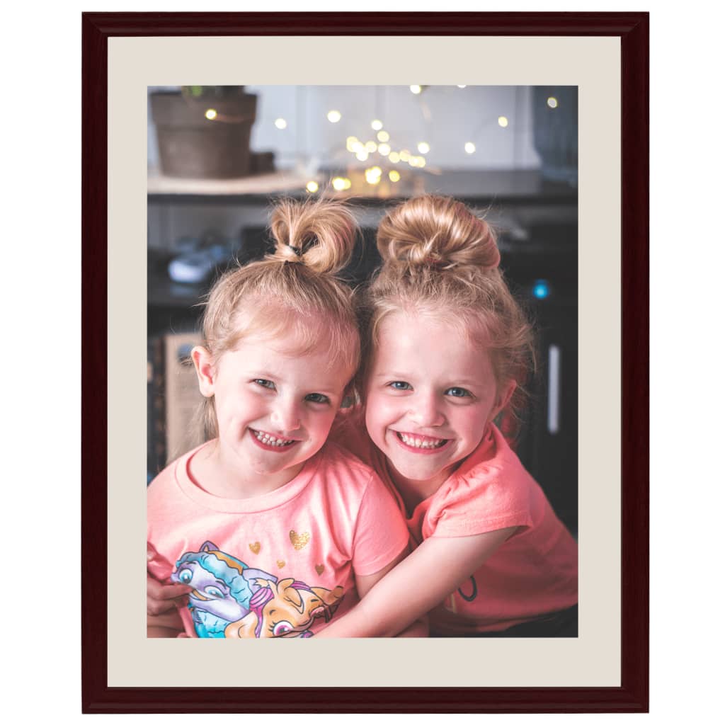 Fotolijsten 5 St Voor Wand Of Tafel 50X60 Cm Donkerrood