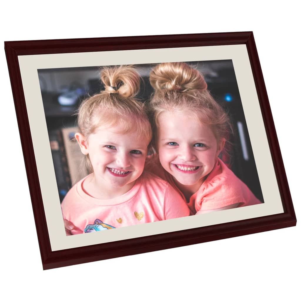 Fotolijsten 5 St Voor Wand Of Tafel 50X60 Cm Donkerrood
