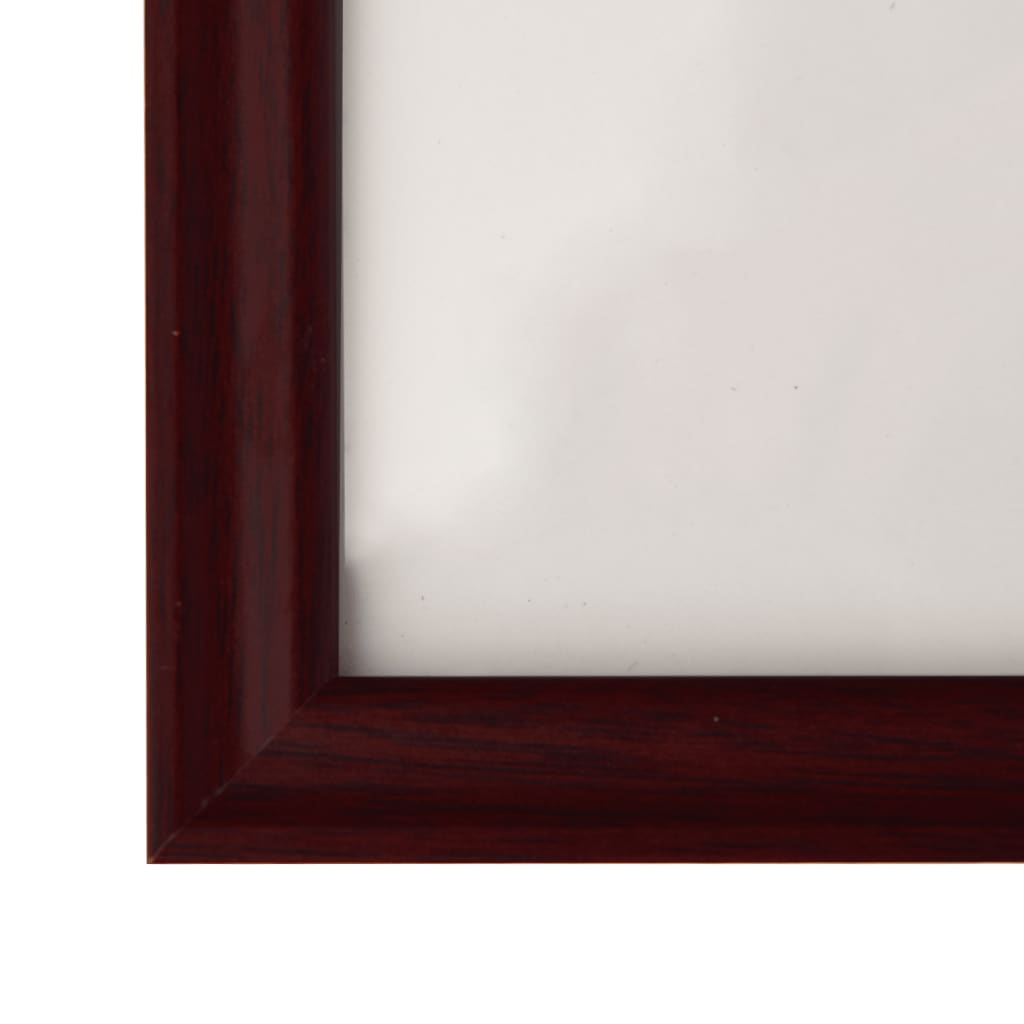 Fotolijsten 5 St Voor Wand Of Tafel 50X60 Cm Donkerrood