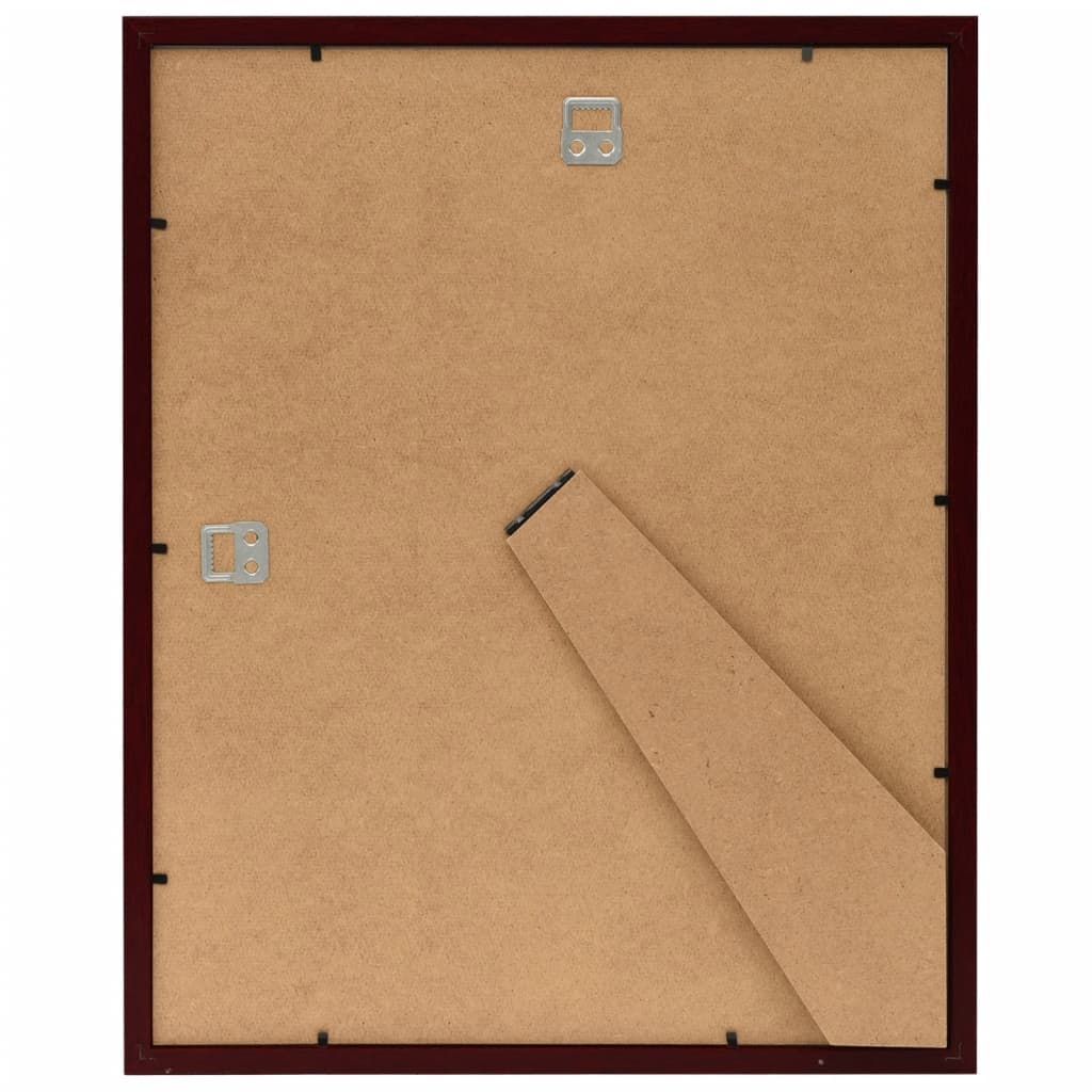 Fotolijsten 5 St Voor Wand Of Tafel 50X60 Cm Donkerrood