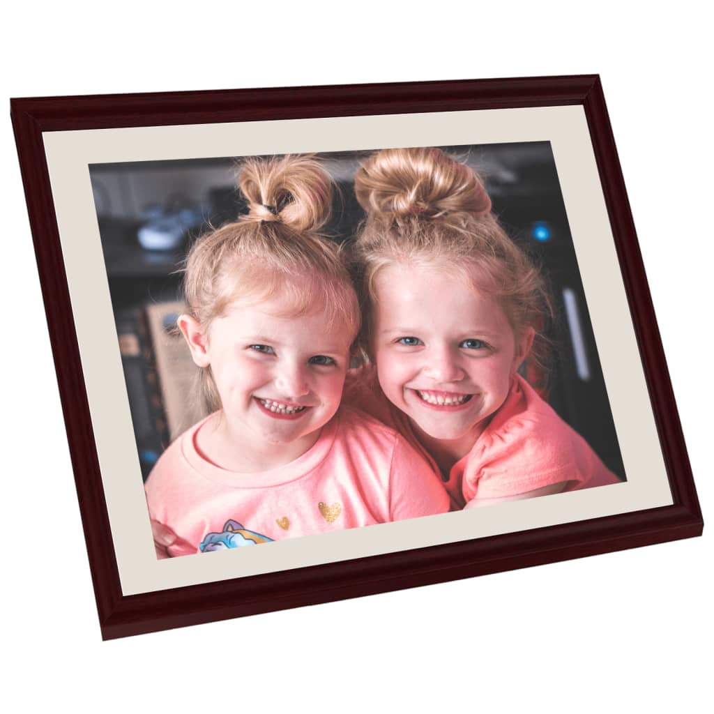Fotolijsten 3 St Voor Wand 70X90 Cm Donkerrood