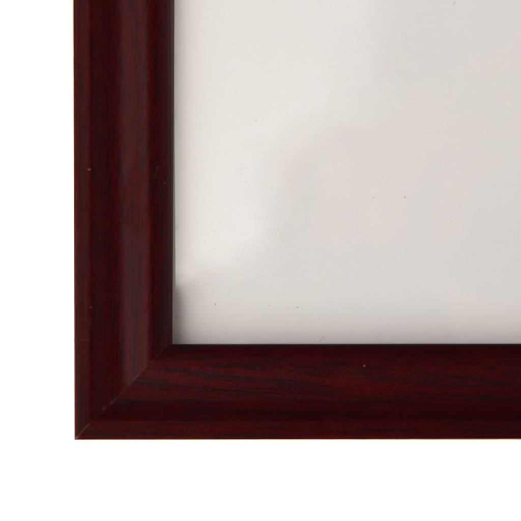 Fotolijsten 3 St Voor Wand 70X90 Cm Donkerrood