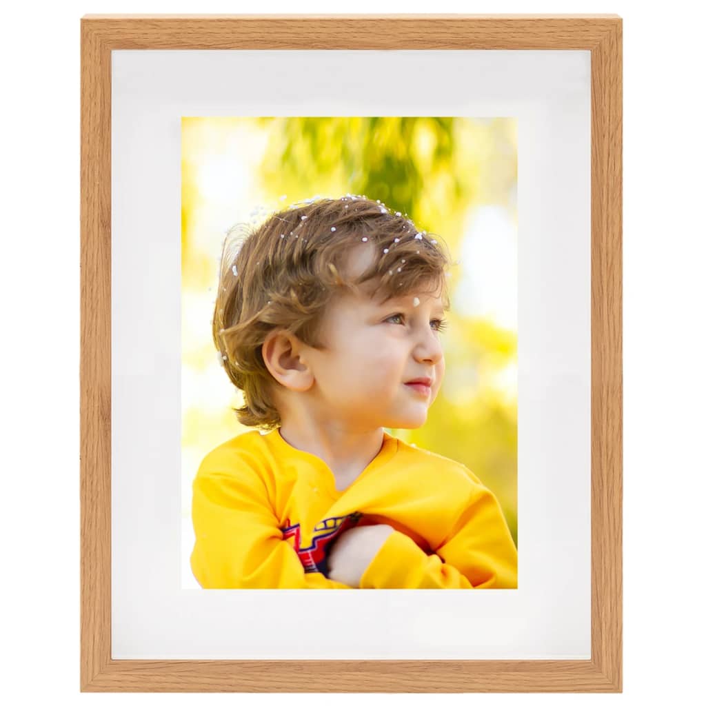 Fotolijsten 3 St Voor 15X20 Cm Foto 3D 21X29,7 Cm Eikenkleurig