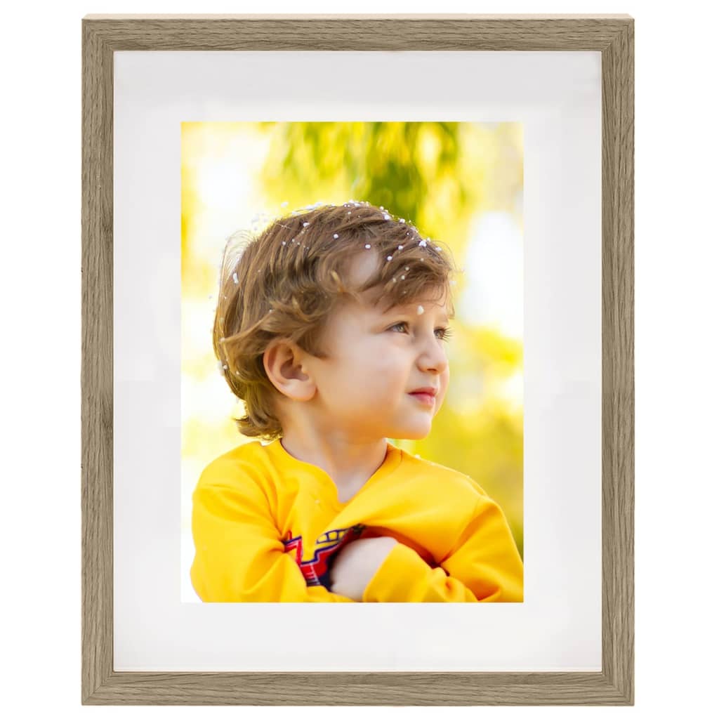 Fotolijsten 5 St Voor 15X20 Cm Foto 3D 21X29,7 Cm Donkerhout