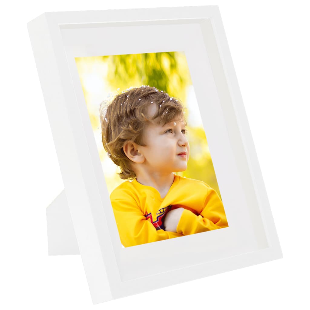 Fotolijsten 3 St Voor 15X20 Cm Foto 3D 21X29,7 Cm Wit