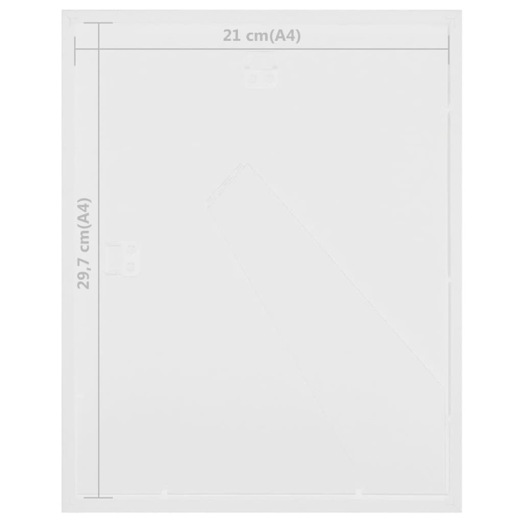 Fotolijsten 3 St Voor 15X20 Cm Foto 3D 21X29,7 Cm Wit