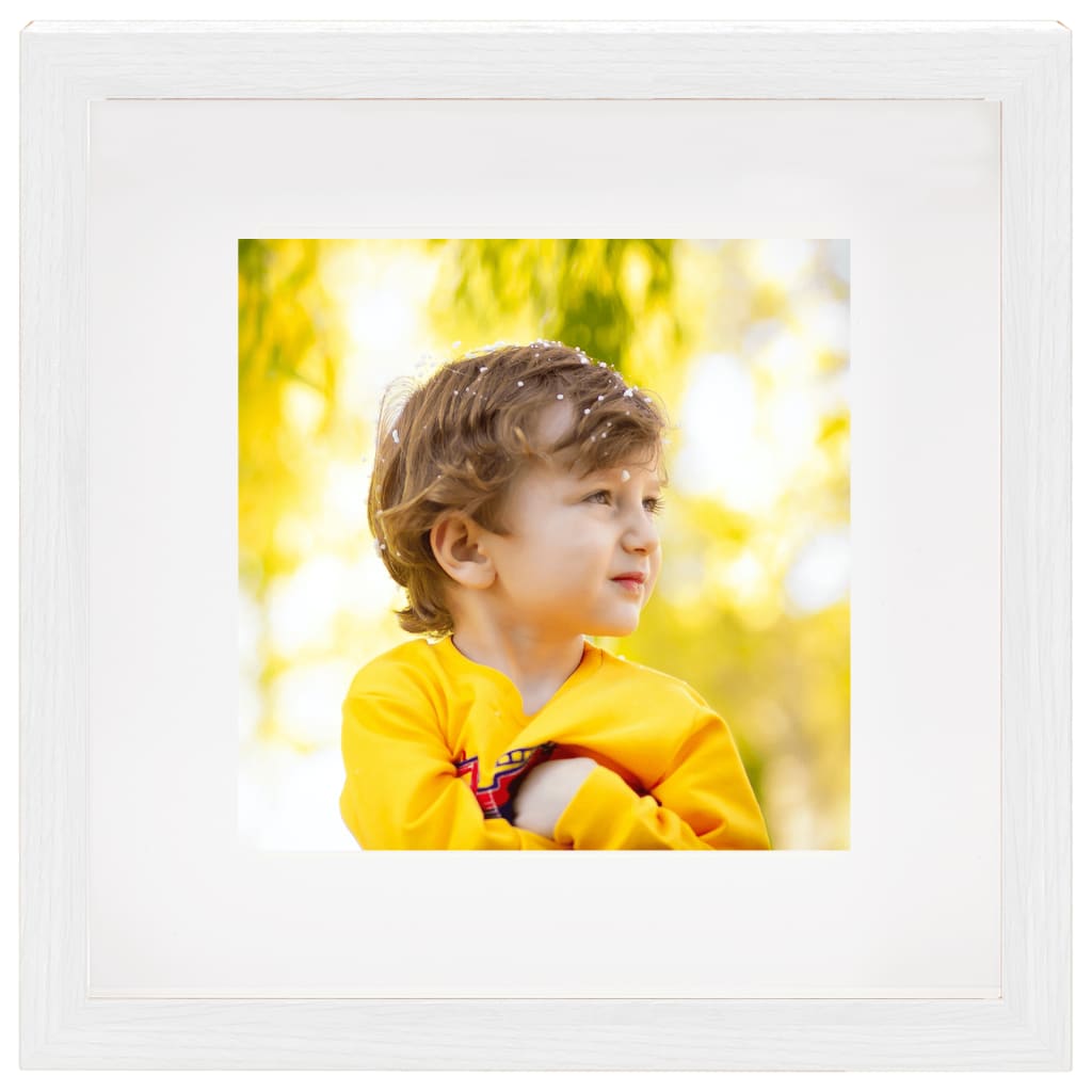 Fotolijsten 3 St Voor 20X20 Cm Foto 3D 28X28 Cm Wit