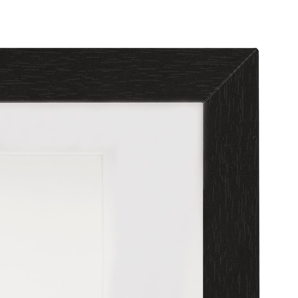 Fotolijsten 3 St Voor 13X13 Cm Foto 3D 23X23 Cm Zwart