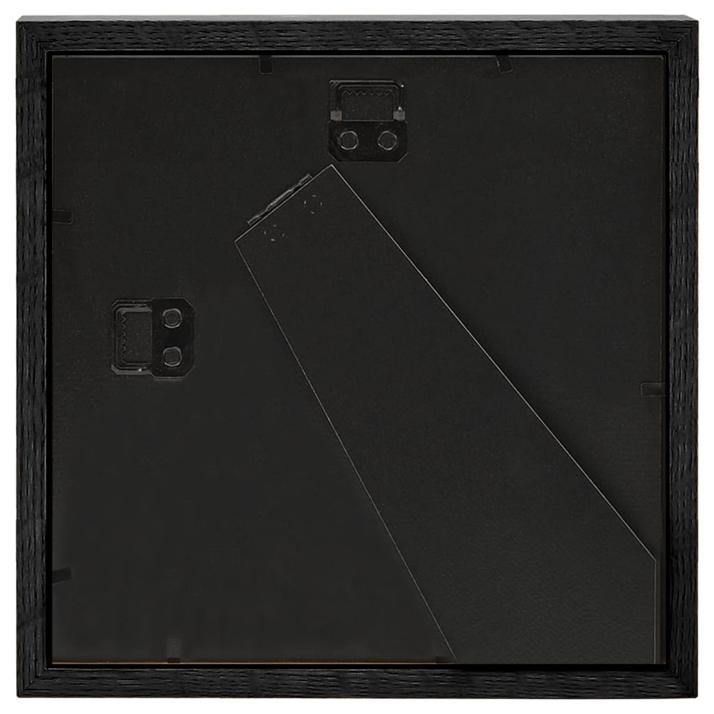 Fotolijsten 3 St Voor 20X20 Cm Foto 3D 28X28 Cm Zwart