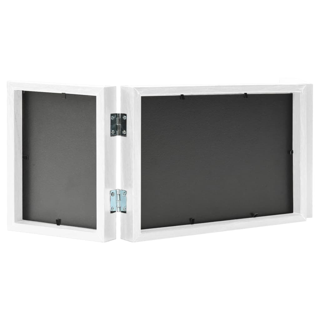 Fotolijst Drieluik 28X18 Cm+2X(13X18 Cm) Wit
