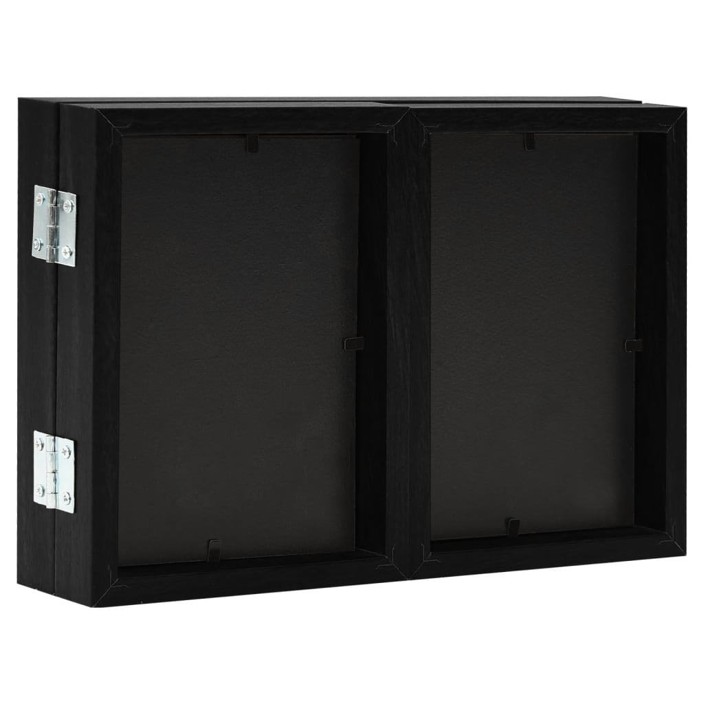 Fotolijst Drieluik 28X18 Cm+2X(13X18 Cm) Zwart