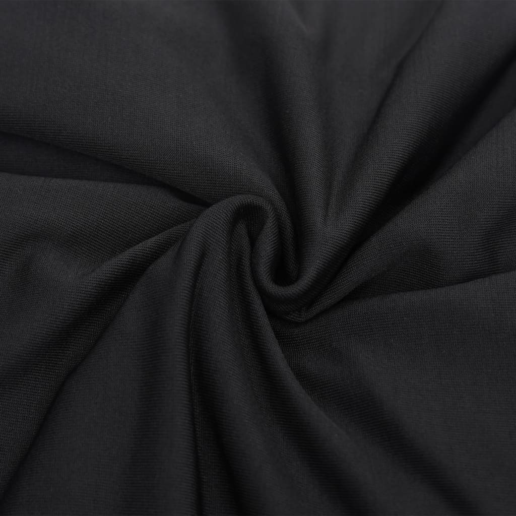 Bankhoes Stretch Polyester Jersey Zwart
