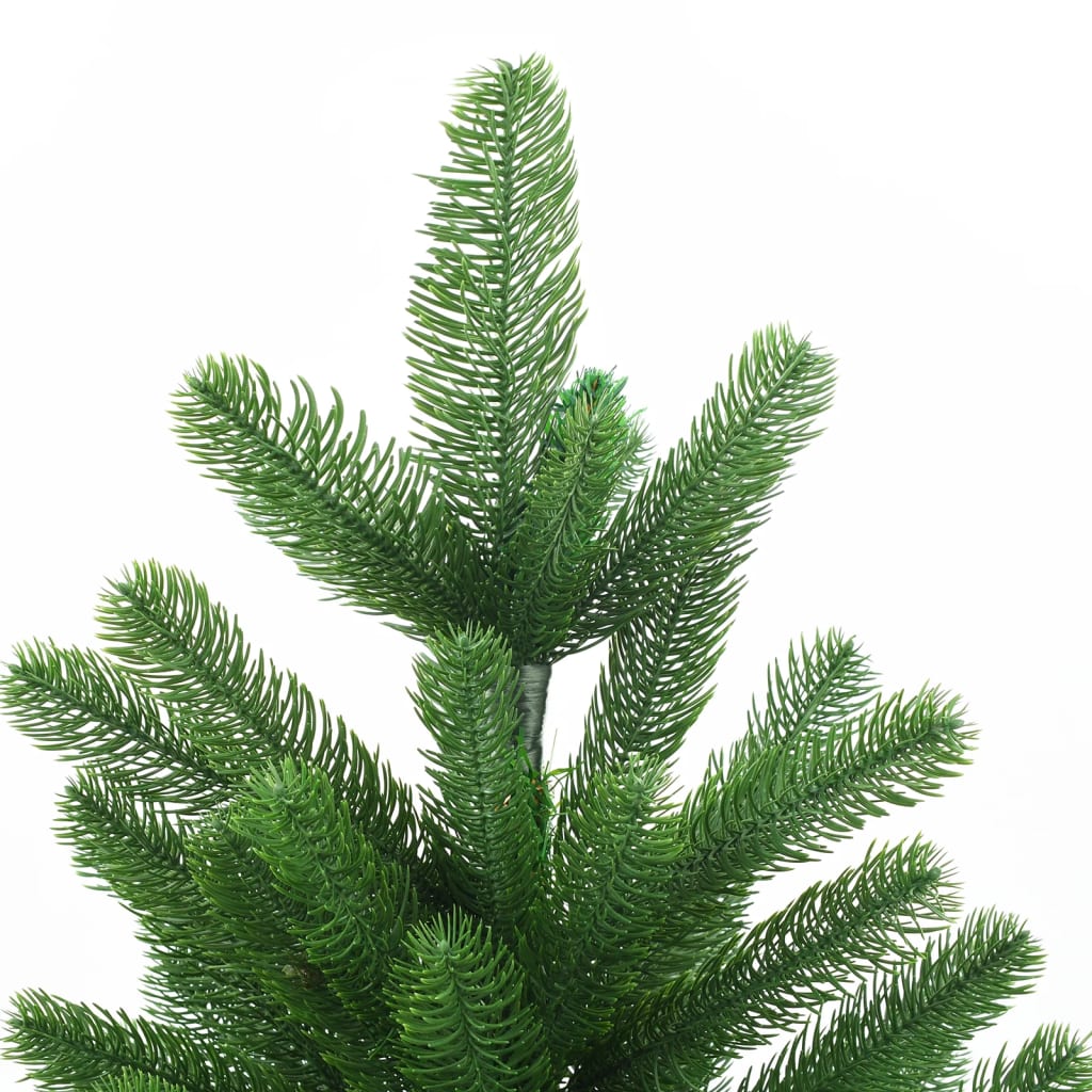 Kunstkerstboom Met Led's En Kerstballen 150 Cm Groen