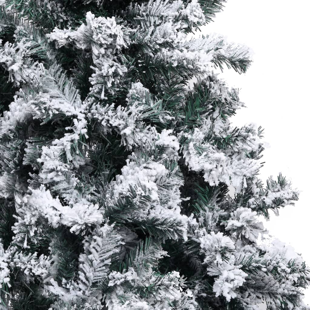 Kunstkerstboom Met Led's En Kerstballen 210 Cm Pvc Groen