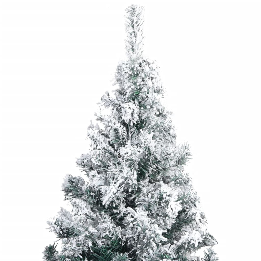 Kunstkerstboom Met Led's En Kerstballen 240 Cm Pvc Groen