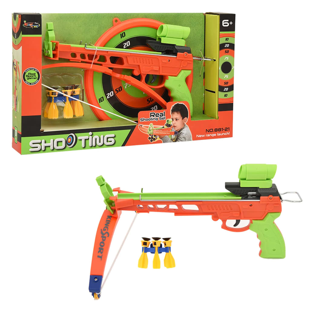 Kinderkruisboog Met Schietschijf