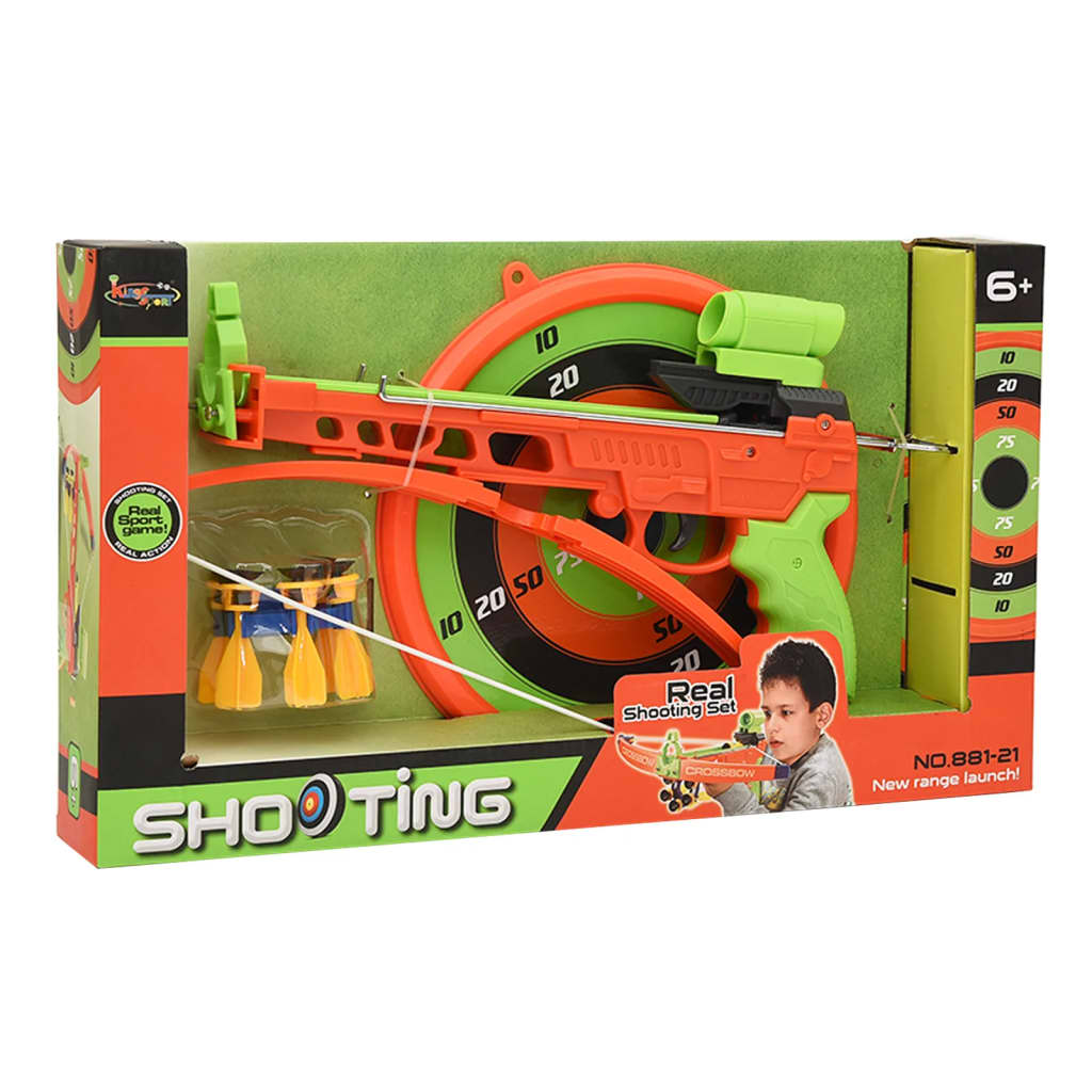 Kinderkruisboog Met Schietschijf