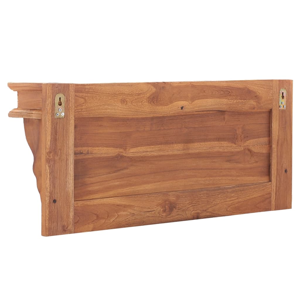 Wandkapstok 80X16,5X35 Cm Massief Teakhout
