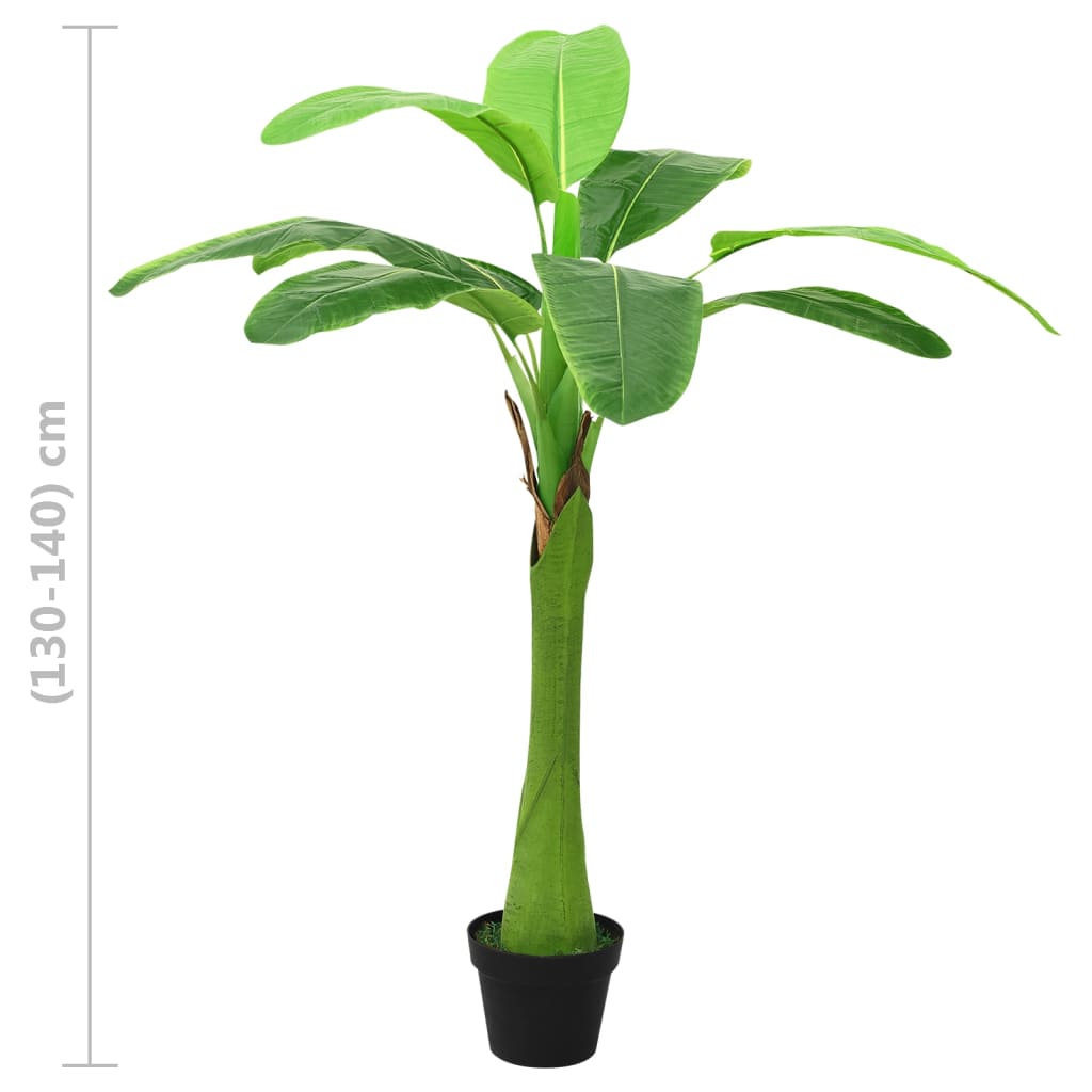 Kunstboom Met Pot Banaan 140 Cm Groen
